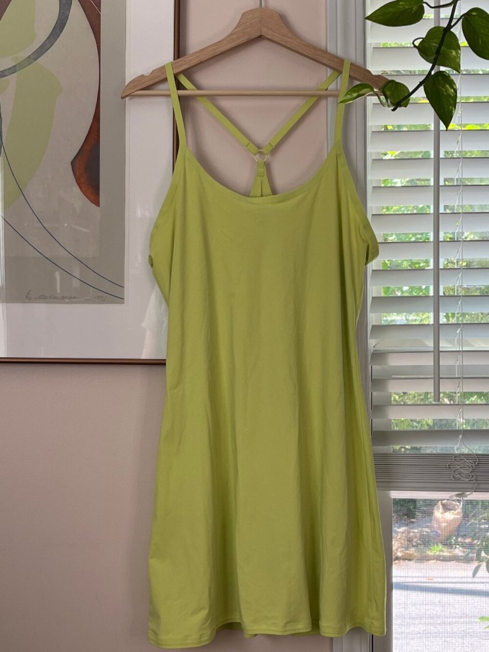 Outdoor Voices Spaghetti Strap Exercise Dress